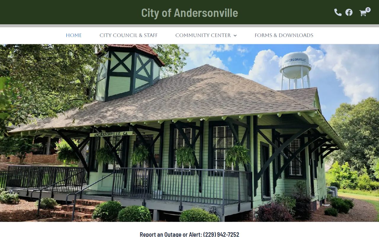 Andersonville court docket official Andersonville city office route